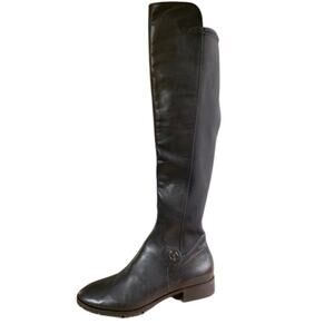 Karl Lagerfeld Paris Over-The-Knee Leather Riding Equestrian Boots Size 8